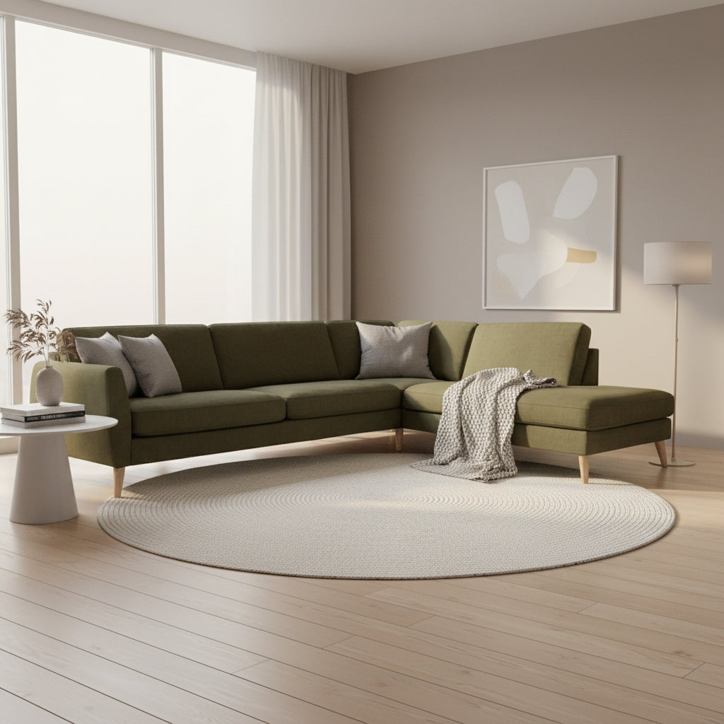 Minkšti kampai: kaip sukurti jaukią svetainę