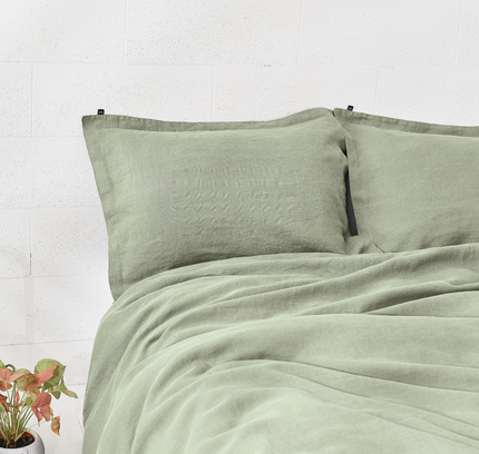 Lininis patalynės komplektas „Green“