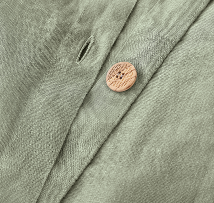 Lininis patalynės komplektas „Green“