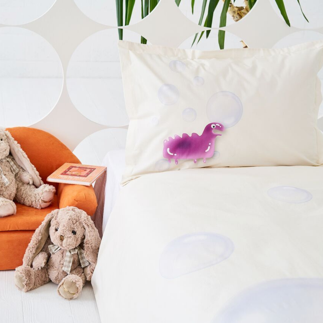 Vaikiškas patalynės komplektas  „Gummy Pink/Orange“