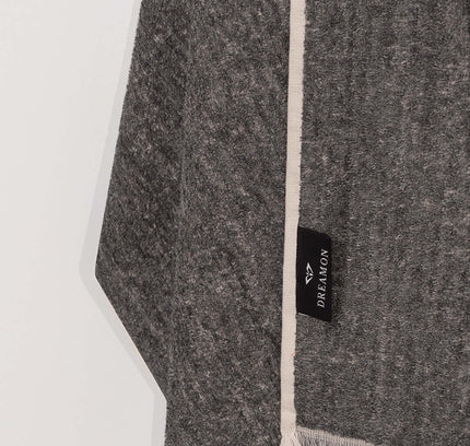 Pilkas lininis vonios rankšluostis Dreamon