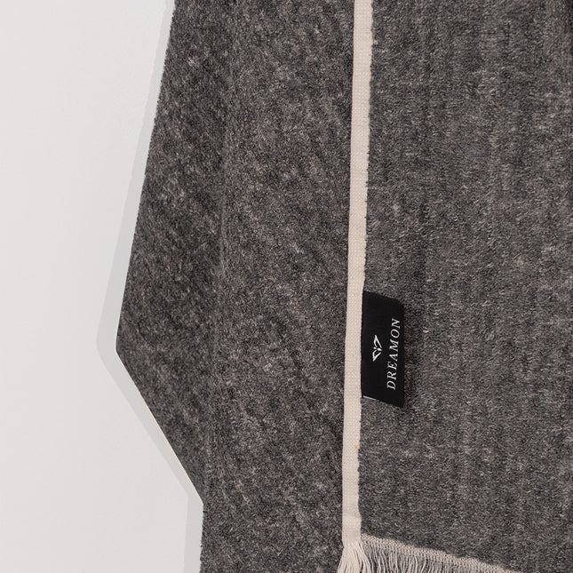 Pilkas lininis vonios rankšluostis Dreamon