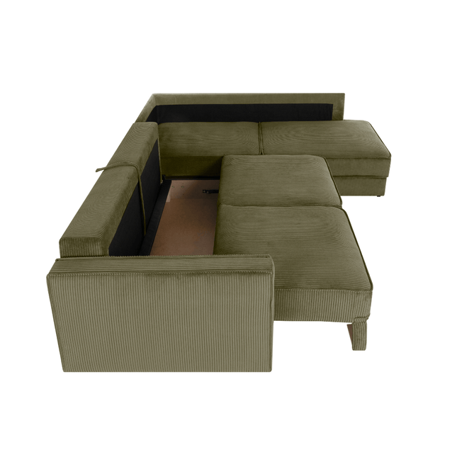 Minkštas kampas su miegama funkcija Alabama OER (Lincoln)