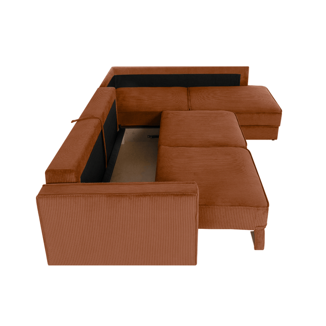 Minkštas kampas su miegama funkcija Alabama OER (Lincoln)