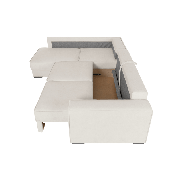 Minkštas kampas su miegama funkcija Alabama OEL (Storm)