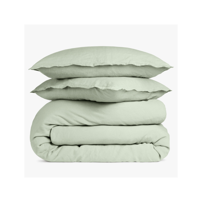 Lininis patalynės komplektas „Green“