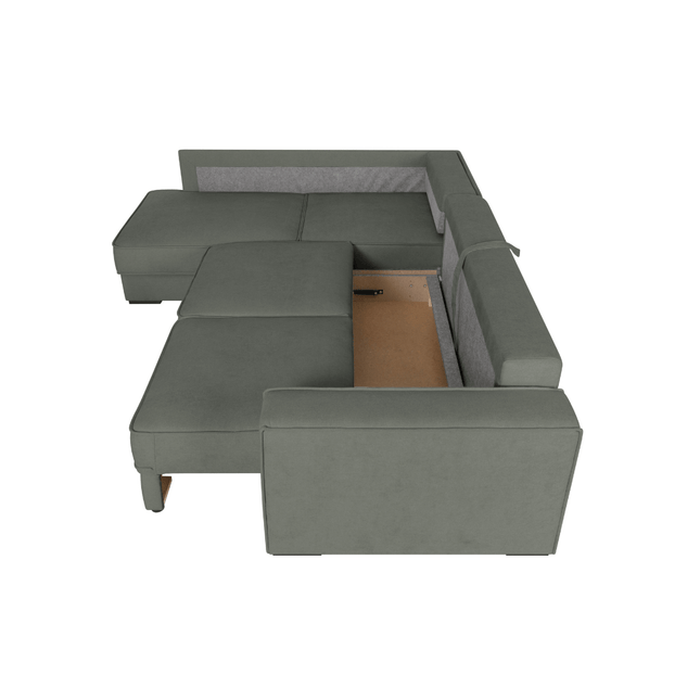 Minkštas kampas su miegama funkcija Alabama OEL (Storm)