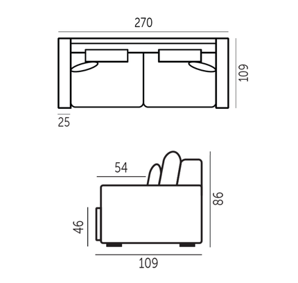 Sofa Boston 3XL