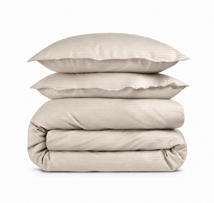 Patalynės komplektas „Beige Stripe“