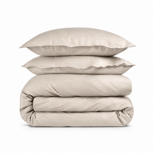 Patalynės komplektas „Beige Stripe“