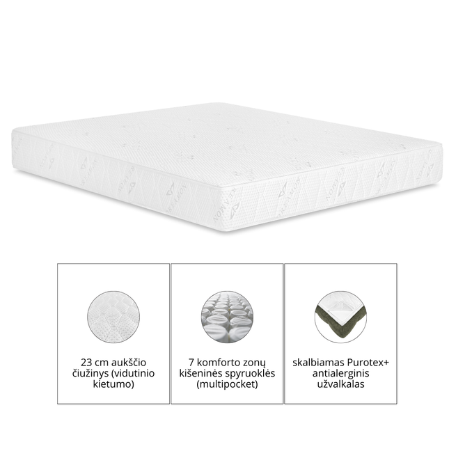 Čiužinys Dreamon „Comfort“ 23 cm