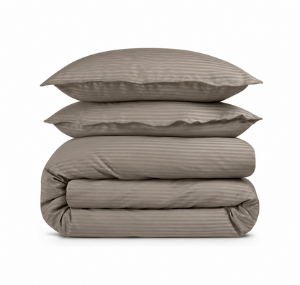 Patalynės komplektas „Taupe Stripe“