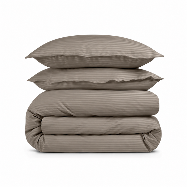 Patalynės komplektas „Taupe Stripe“